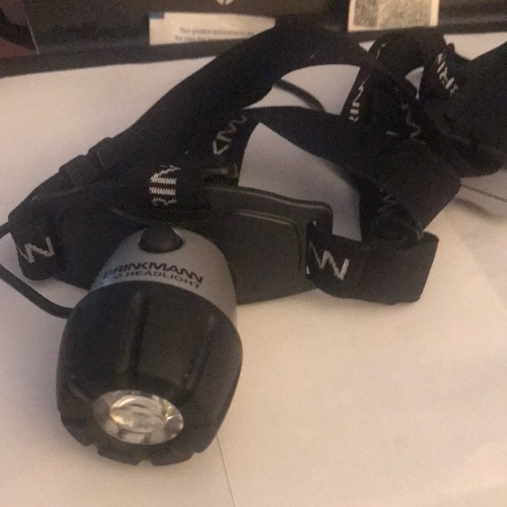 Brinkman Black LED Headlamp - Hands-Free Lighting
